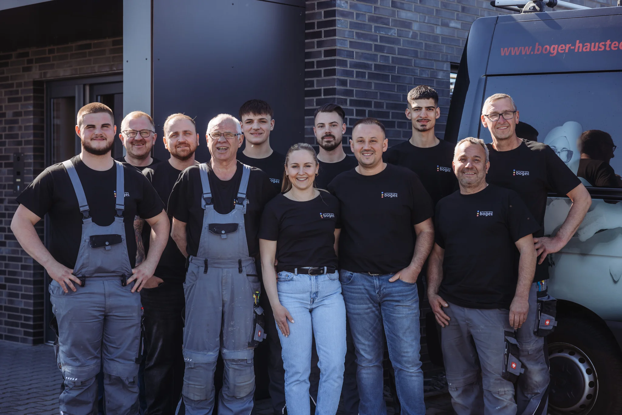 Das gesamte Team der Boger Haustechnik GmbH